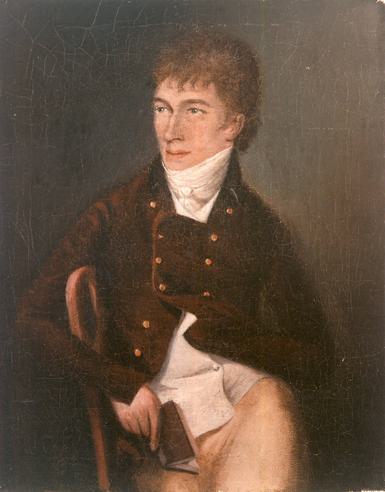 An 18th-century painting of a young man.