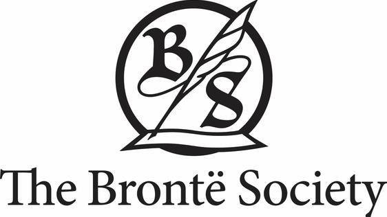 The Bronte Society logo. With 'BS' and an illustrated quill on paper.