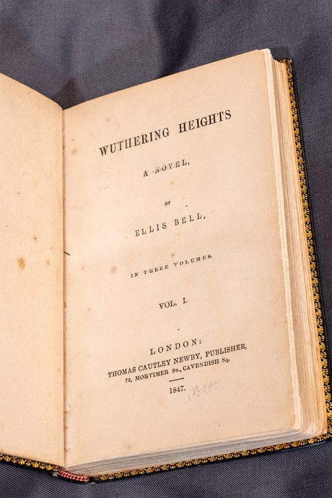 Title page of Wuthering Heights