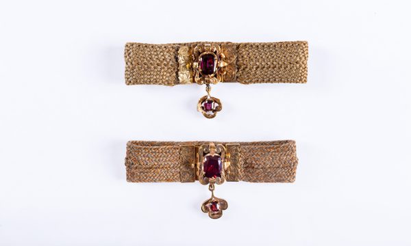 Two matching bracelets side by side.